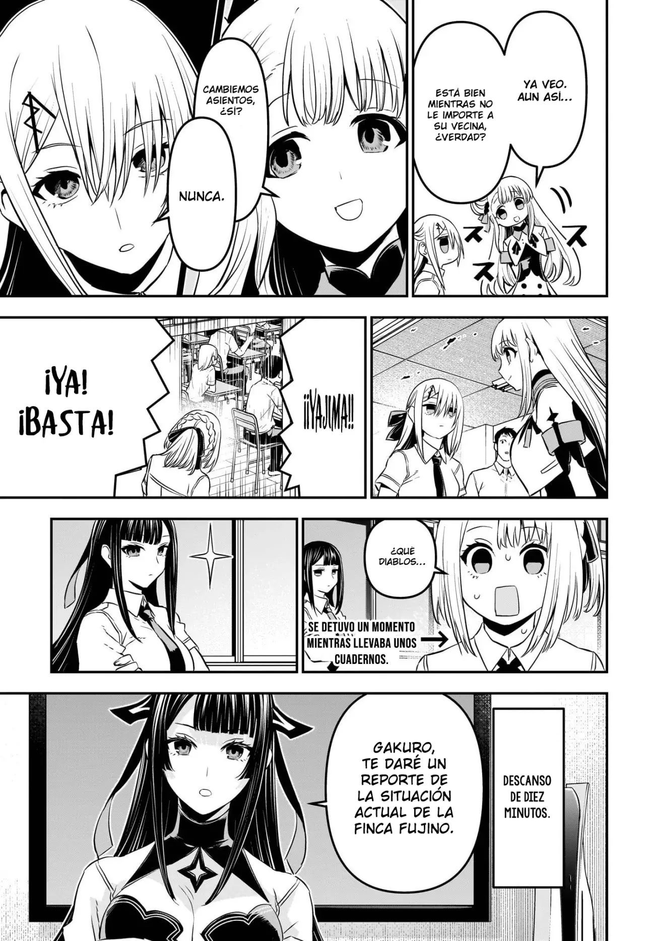 Nue's Exorcist Capitulo 92: Estudiante transferida página 8