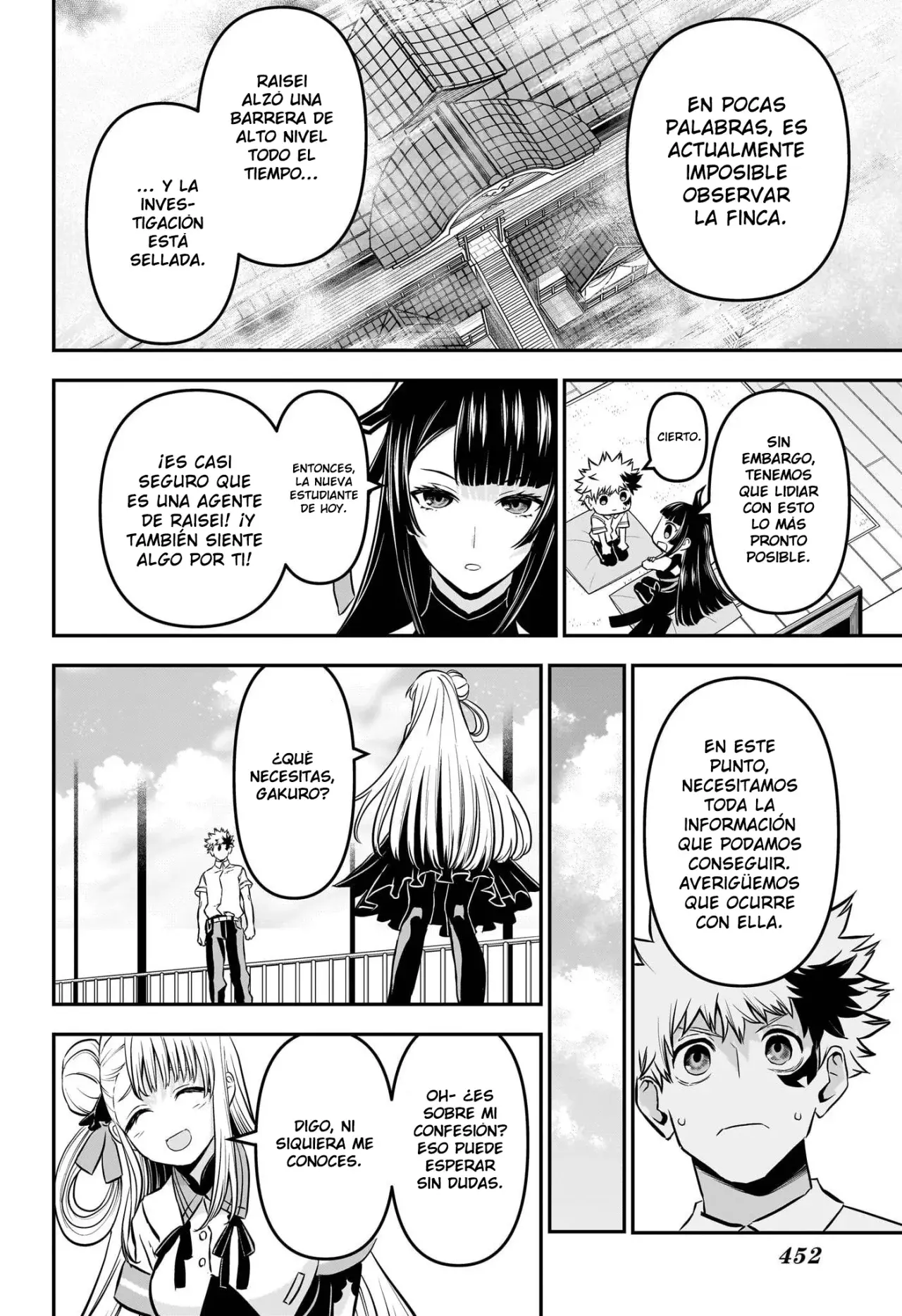 Nue's Exorcist Capitulo 92: Estudiante transferida página 9