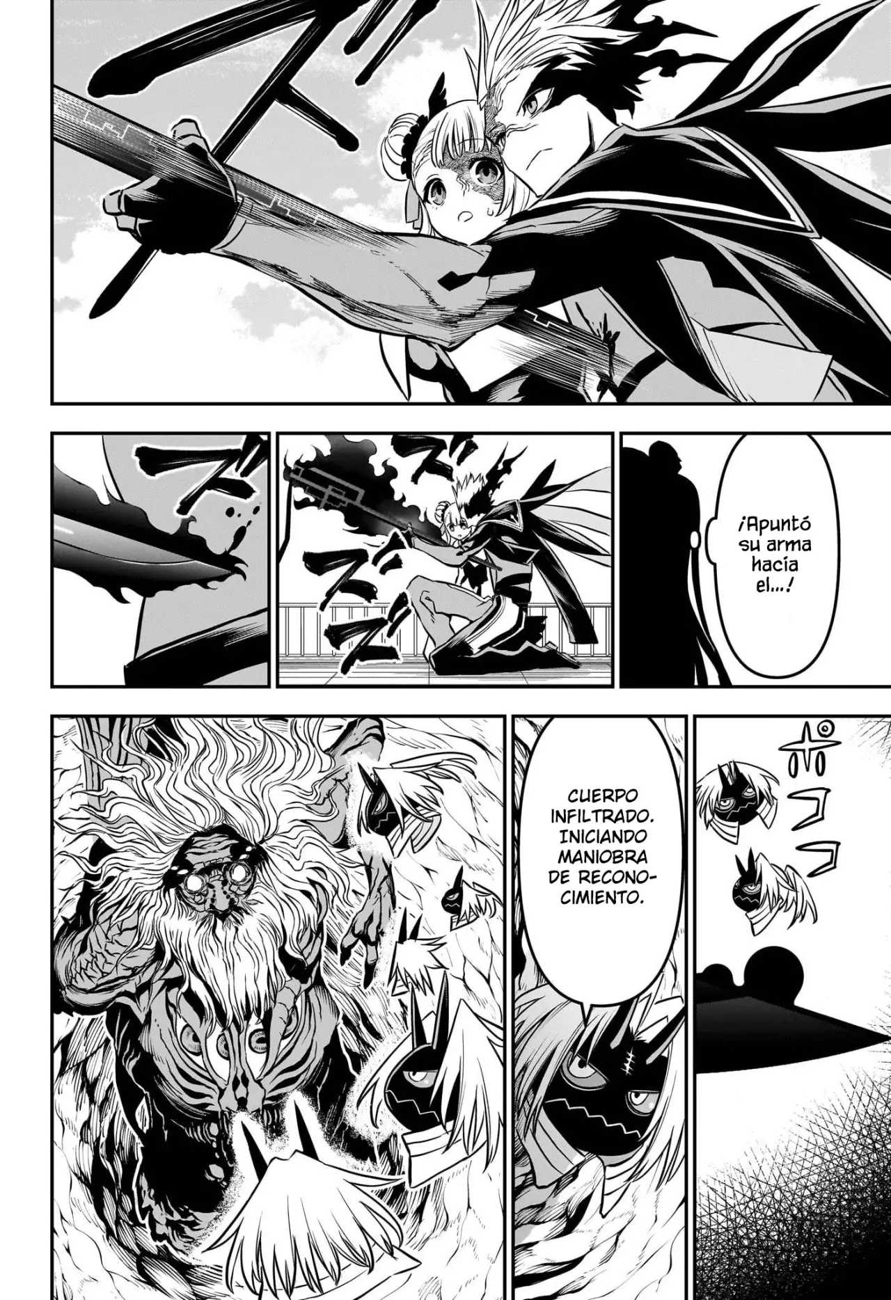 Nue's Exorcist Capitulo 93: Huevo página 13