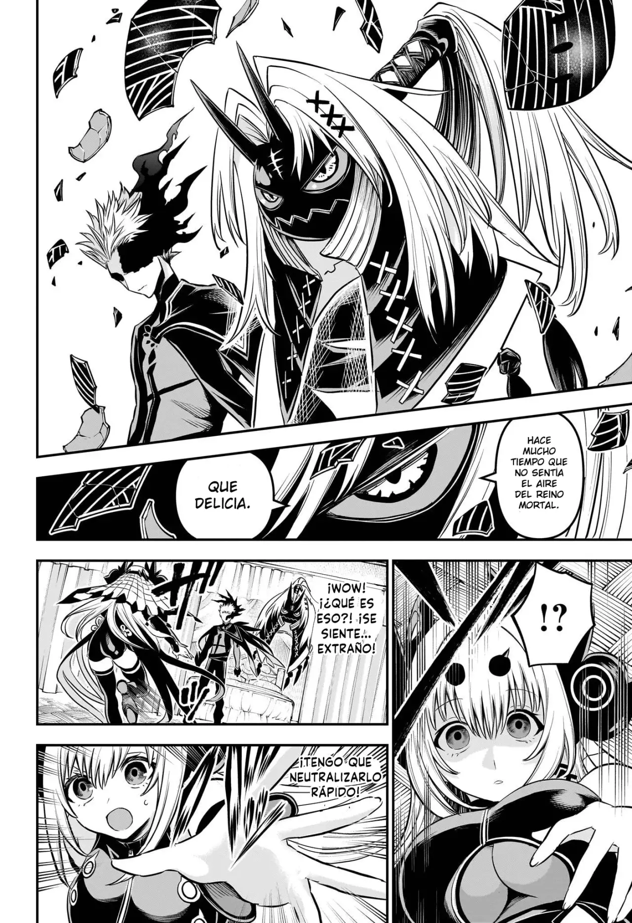 Nue's Exorcist Capitulo 93: Huevo página 3