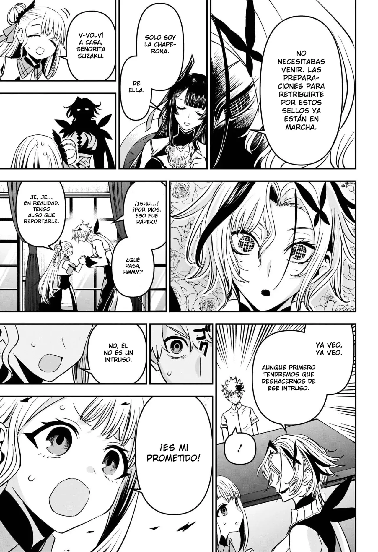 Nue's Exorcist Capitulo 94: Familia página 8