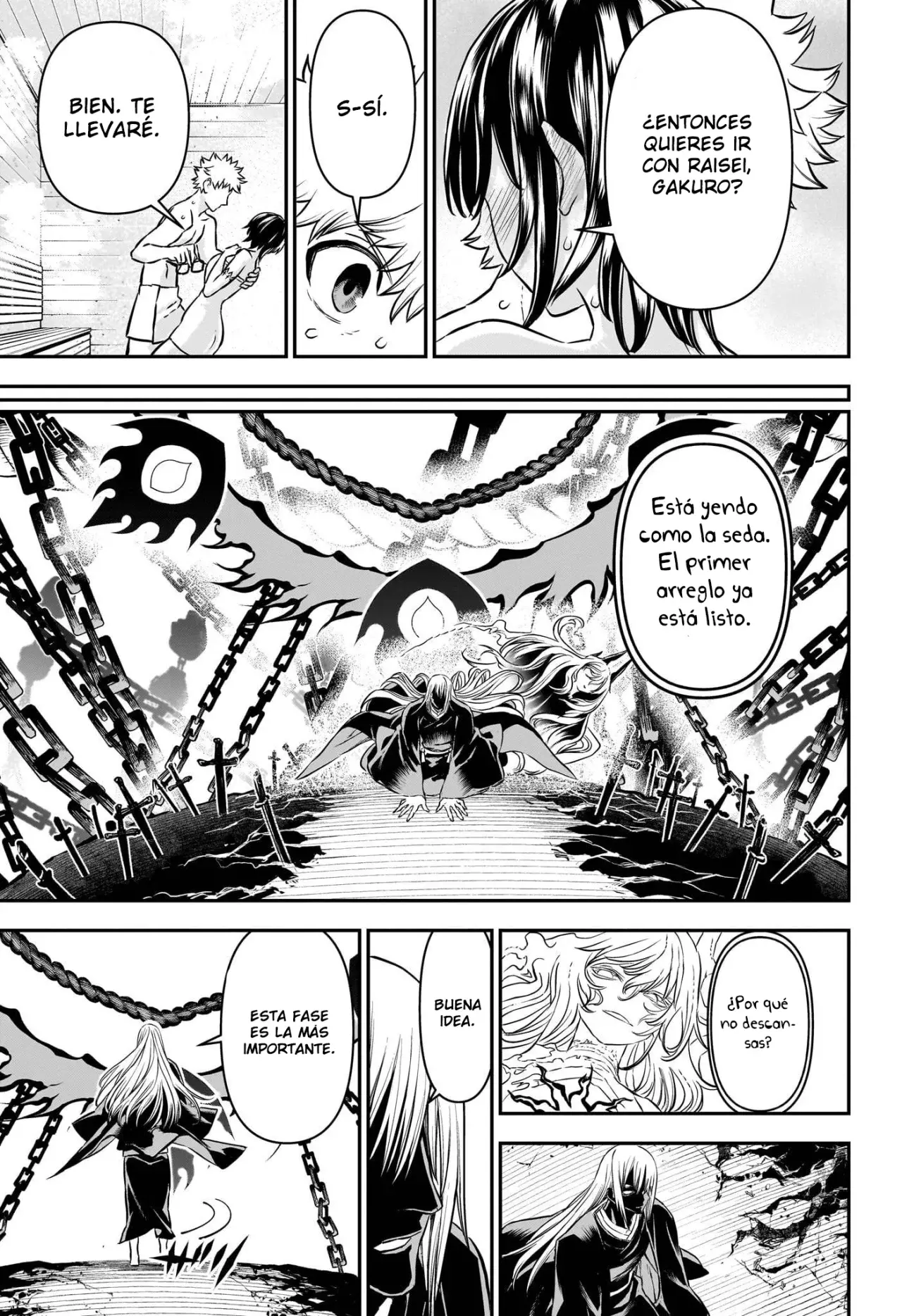 Nue's Exorcist Capitulo 95: Hermana mayor página 18
