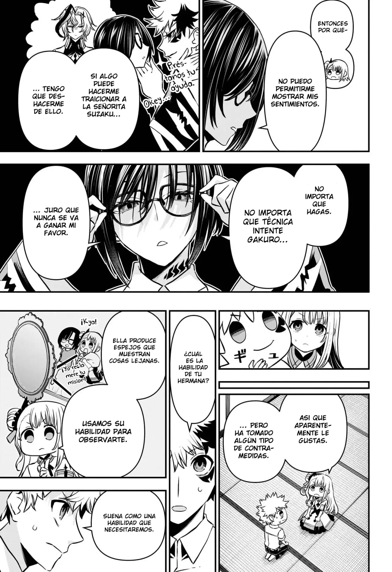 Nue's Exorcist Capitulo 95: Hermana mayor página 8