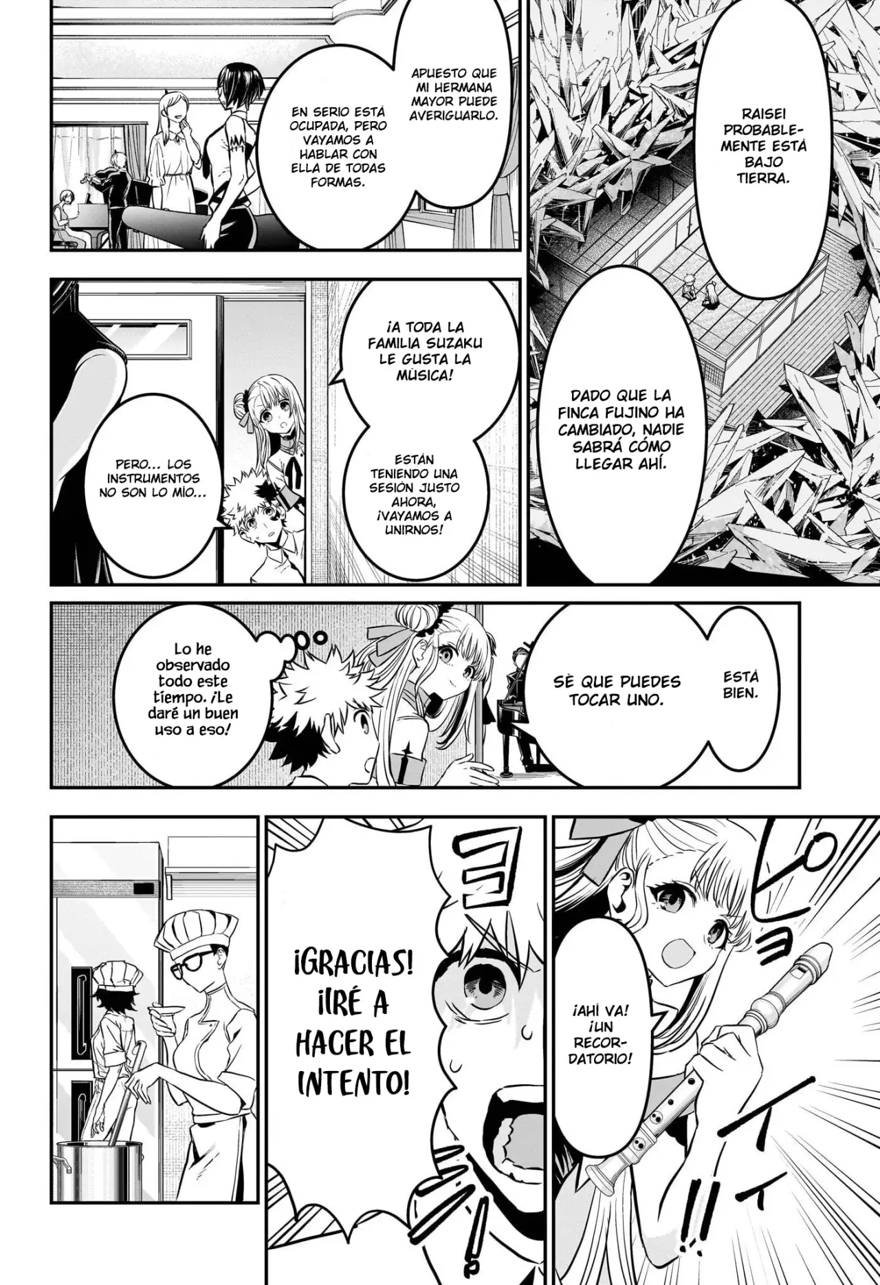 Nue's Exorcist Capitulo 95: Hermana mayor página 9