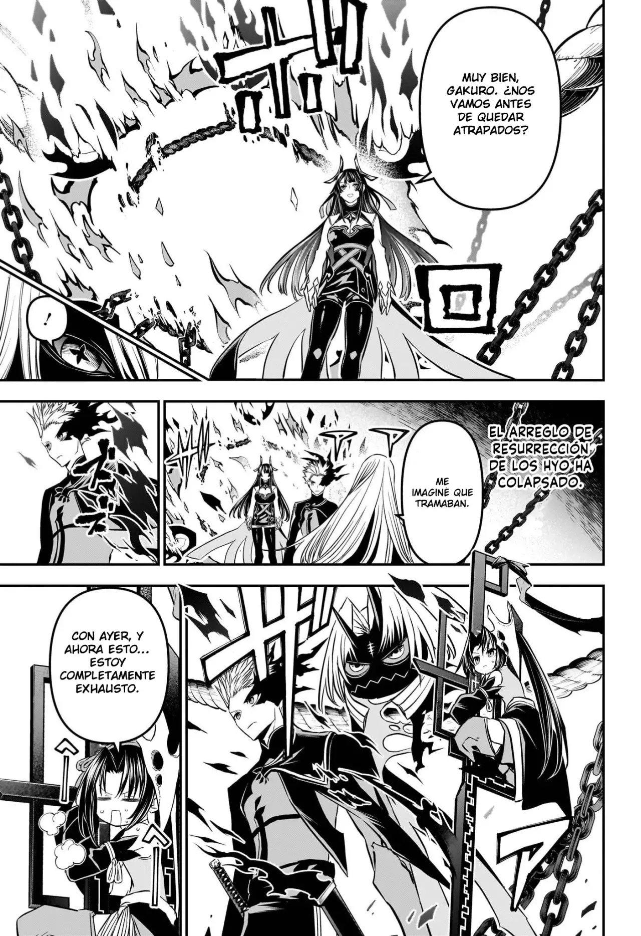 Nue's Exorcist Capitulo 96: Saludo página 10