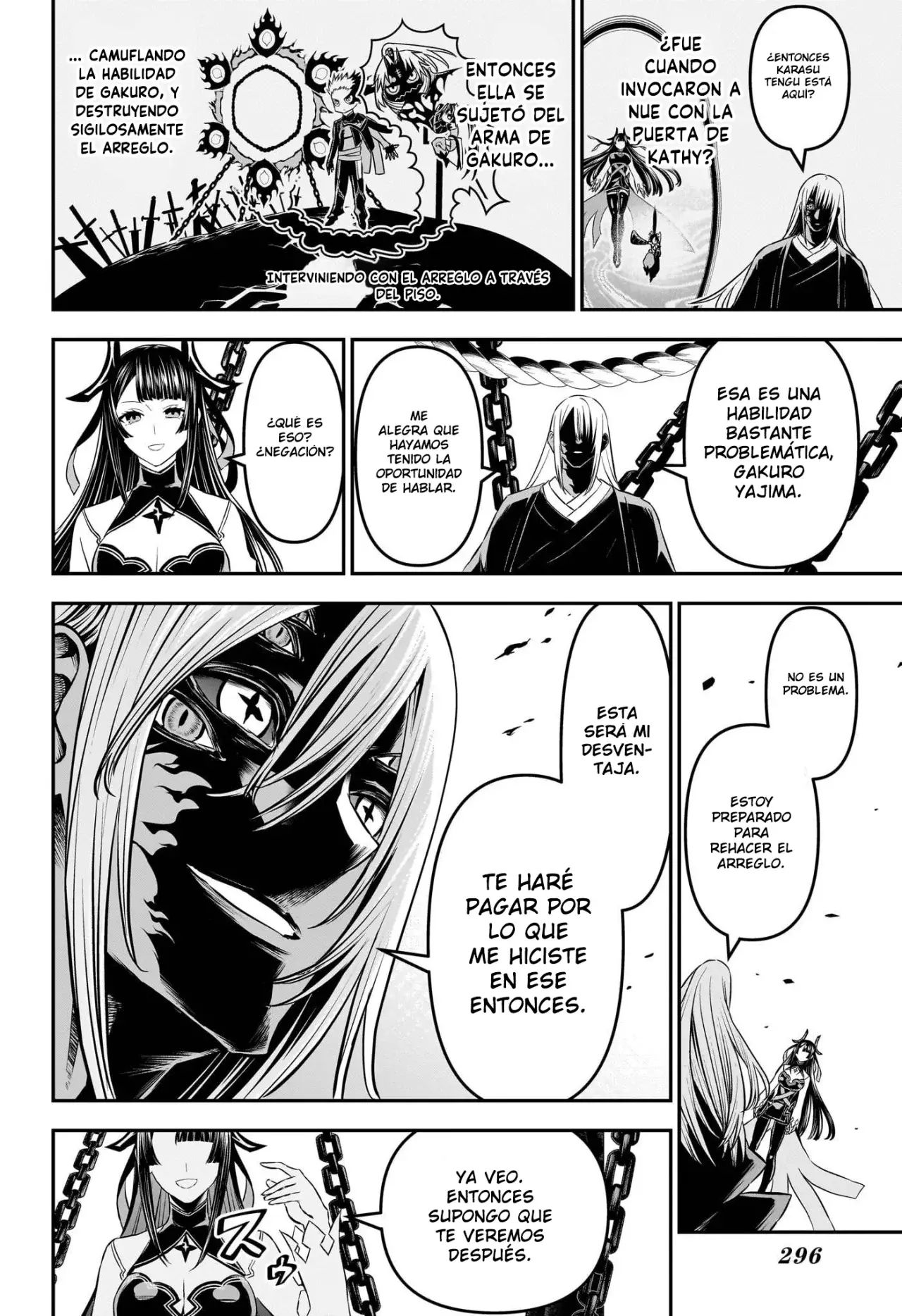 Nue's Exorcist Capitulo 96: Saludo página 11