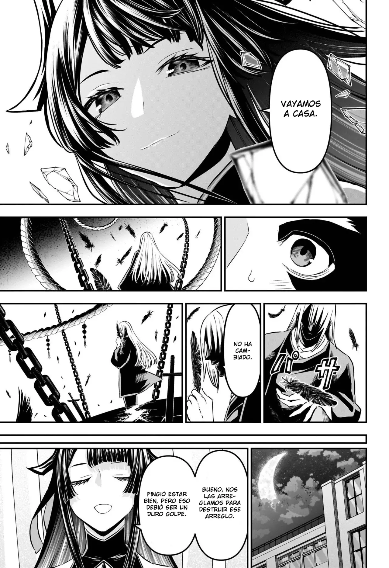 Nue's Exorcist Capitulo 96: Saludo página 16