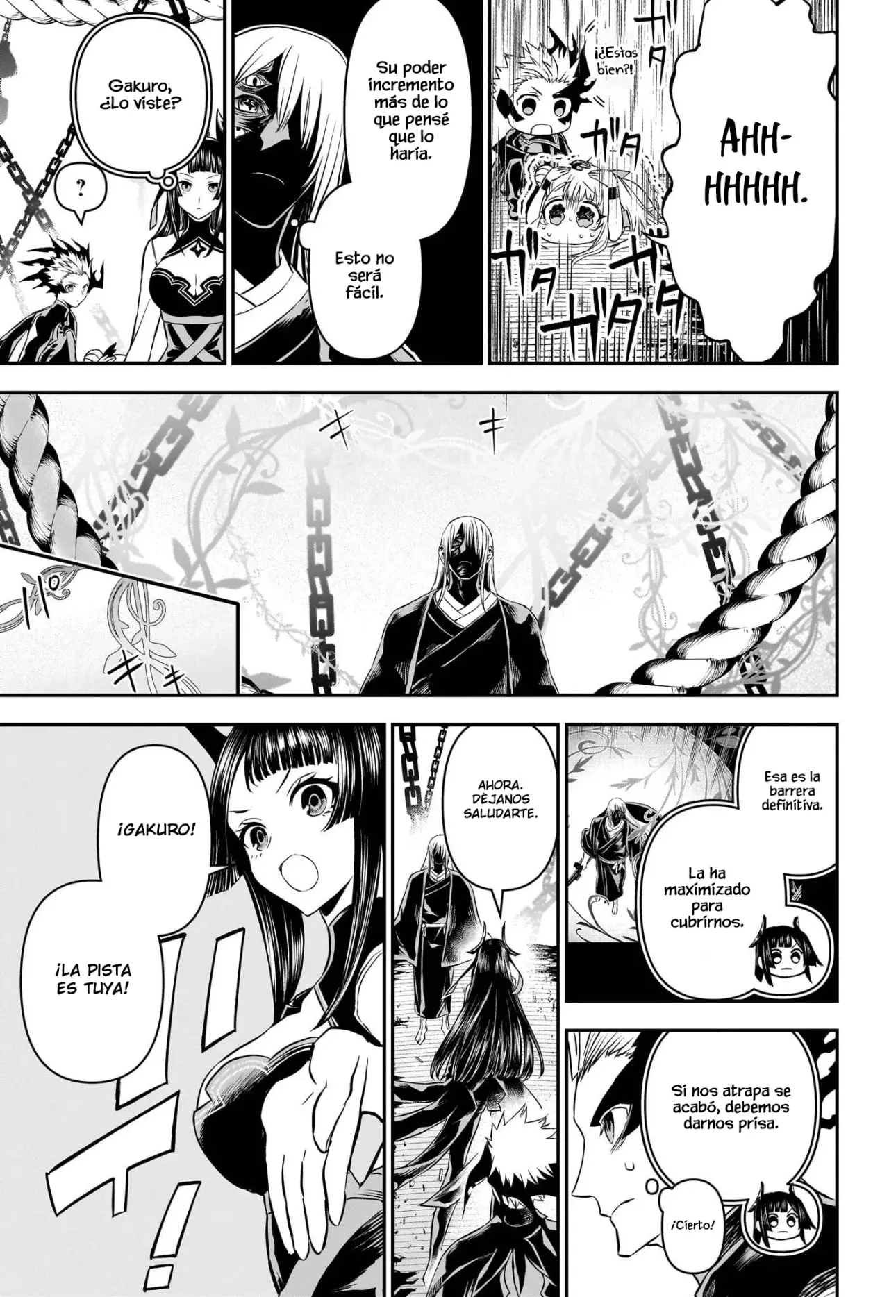 Nue's Exorcist Capitulo 96: Saludo página 4
