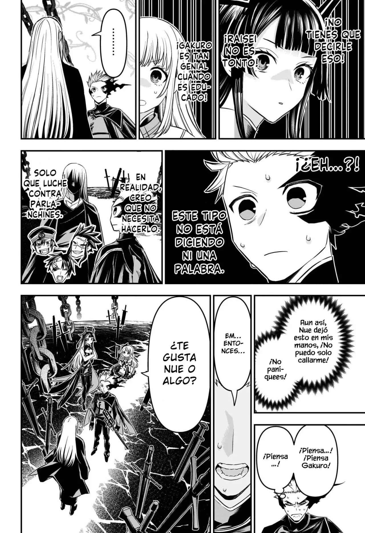 Nue's Exorcist Capitulo 96: Saludo página 7