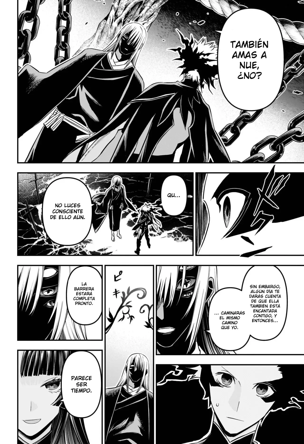 Nue's Exorcist Capitulo 96: Saludo página 9