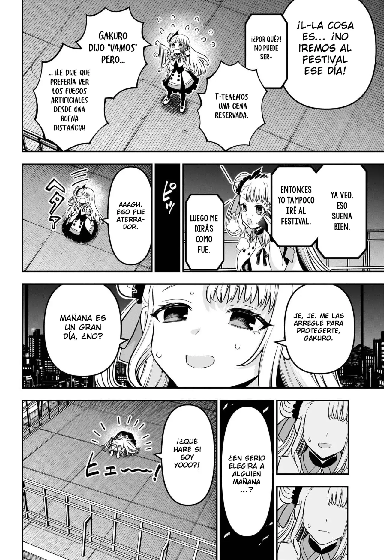Nue's Exorcist Capitulo 97: Saludo.(Edicion Casa) página 14