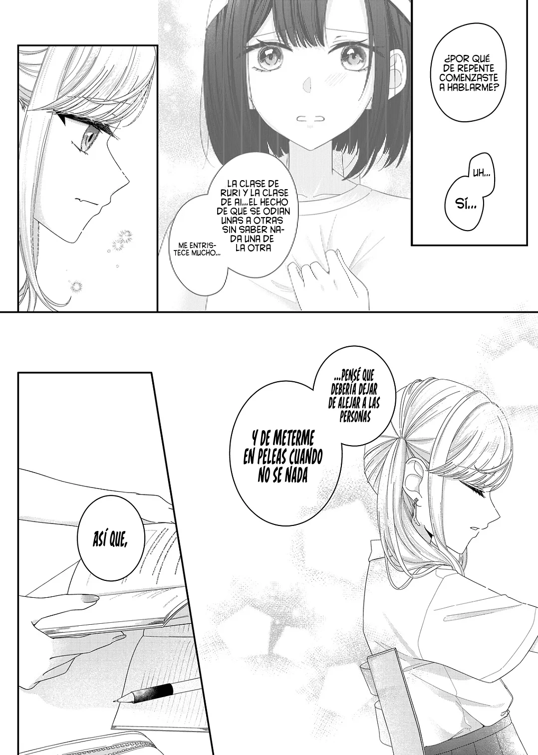 Kimi Meku Yoru ni Kogarete Capitulo 16 página 22