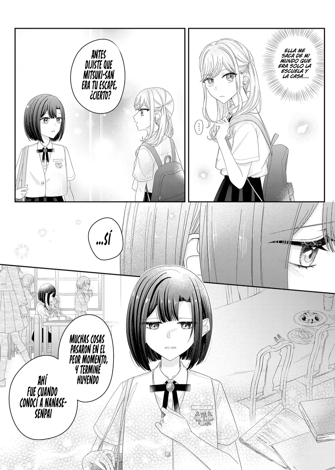 Kimi Meku Yoru ni Kogarete Capitulo 17 página 8