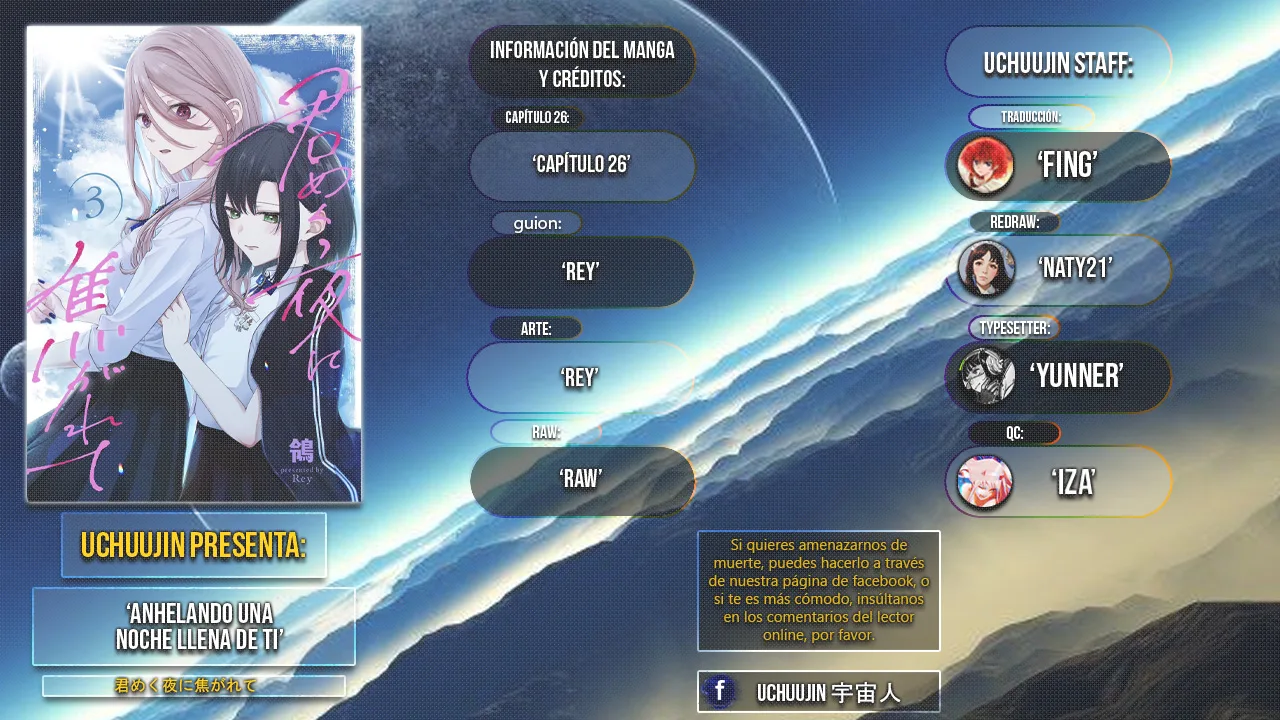 Kimi Meku Yoru ni Kogarete Capitulo 26 página 2