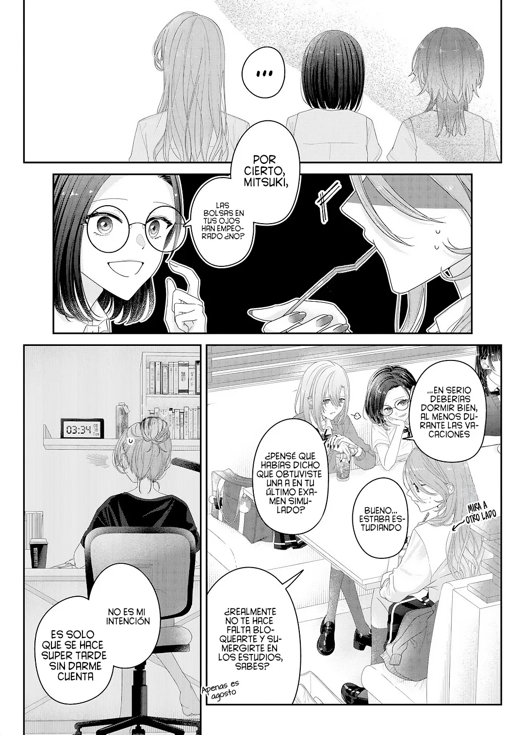 Kimi Meku Yoru ni Kogarete Capitulo 26 página 8