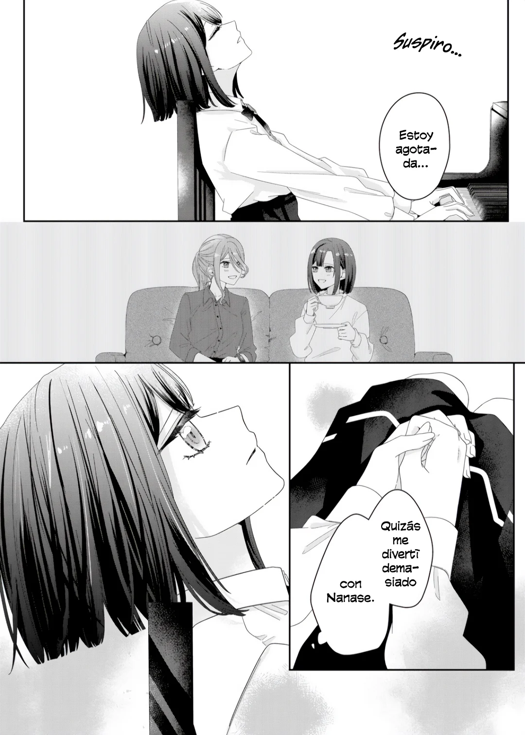 Kimi Meku Yoru ni Kogarete Capitulo 3 página 9