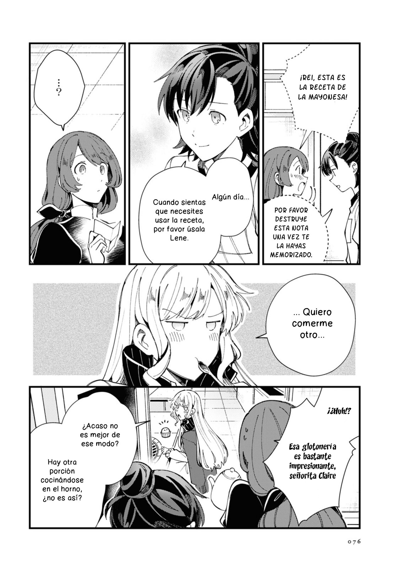 Watashi no Oshi wa Akuyaku Reijou Capitulo 14 página 30