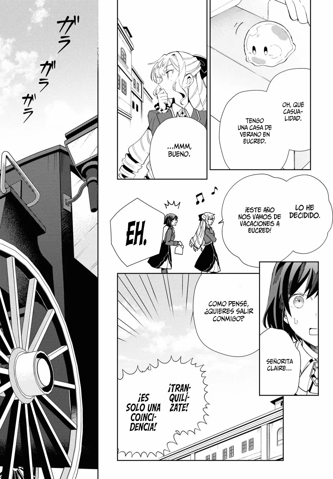 Watashi no Oshi wa Akuyaku Reijou Capitulo 26: Planes Para Vacaciones de Verano. página 25