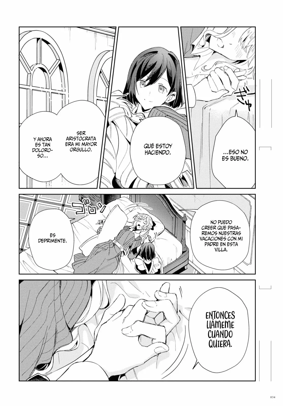Watashi no Oshi wa Akuyaku Reijou Capitulo 26: Planes Para Vacaciones de Verano. página 32