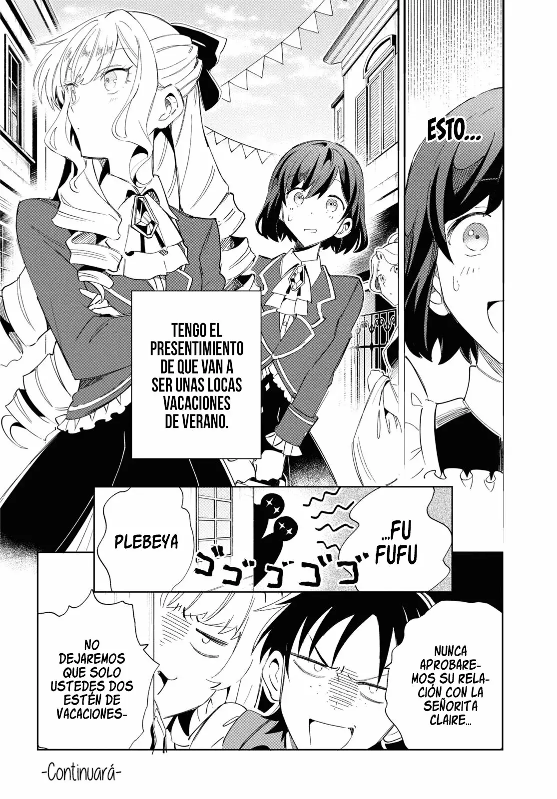 Watashi no Oshi wa Akuyaku Reijou Capitulo 26: Planes Para Vacaciones de Verano. página 36