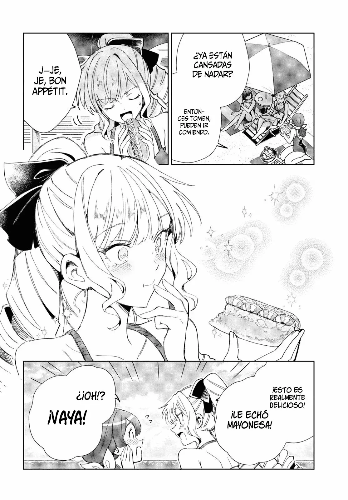 Watashi no Oshi wa Akuyaku Reijou Capitulo 28: Levantando el Espíritu de Lucha. página 13