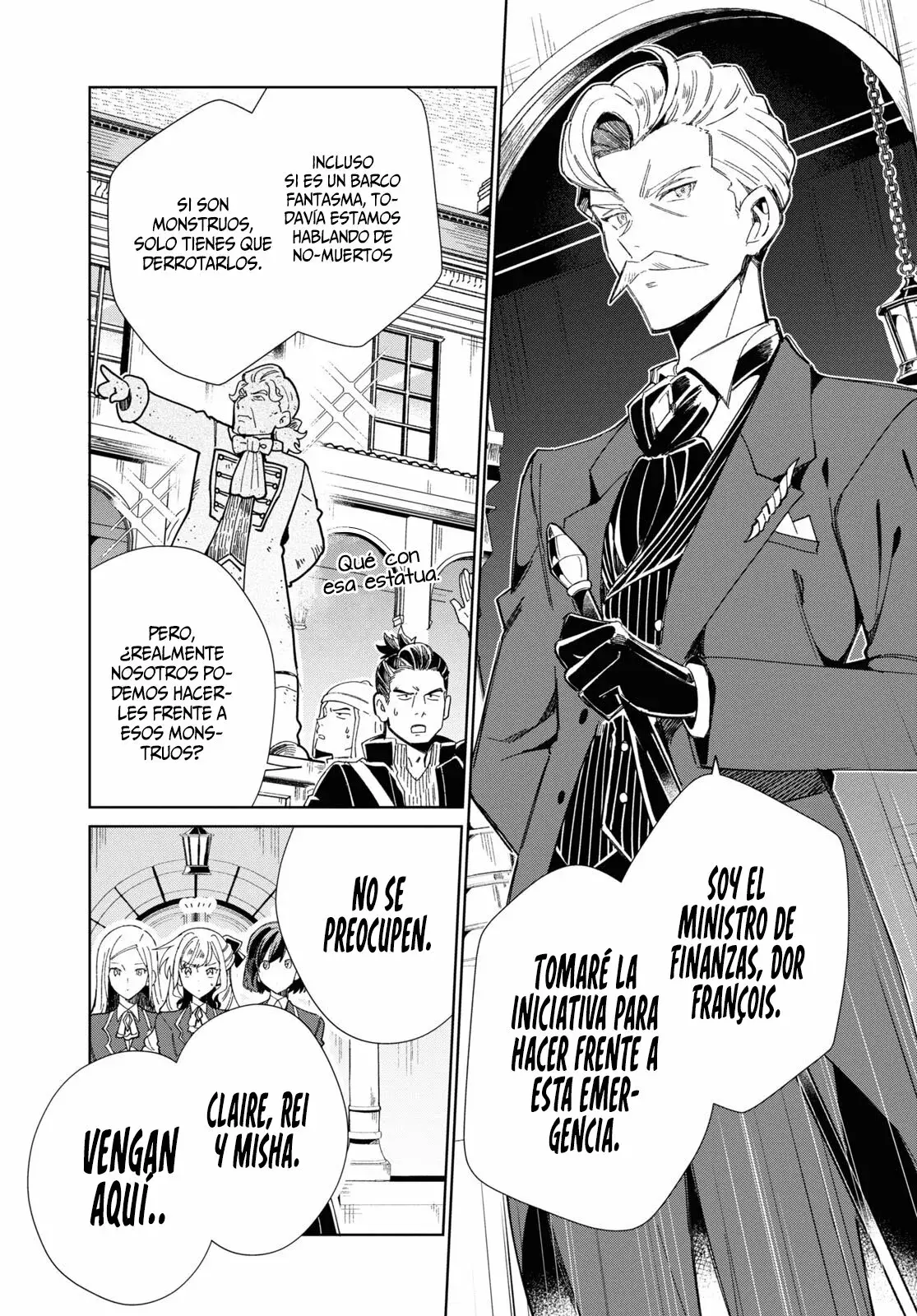 Watashi no Oshi wa Akuyaku Reijou Capitulo 28: Levantando el Espíritu de Lucha. página 18