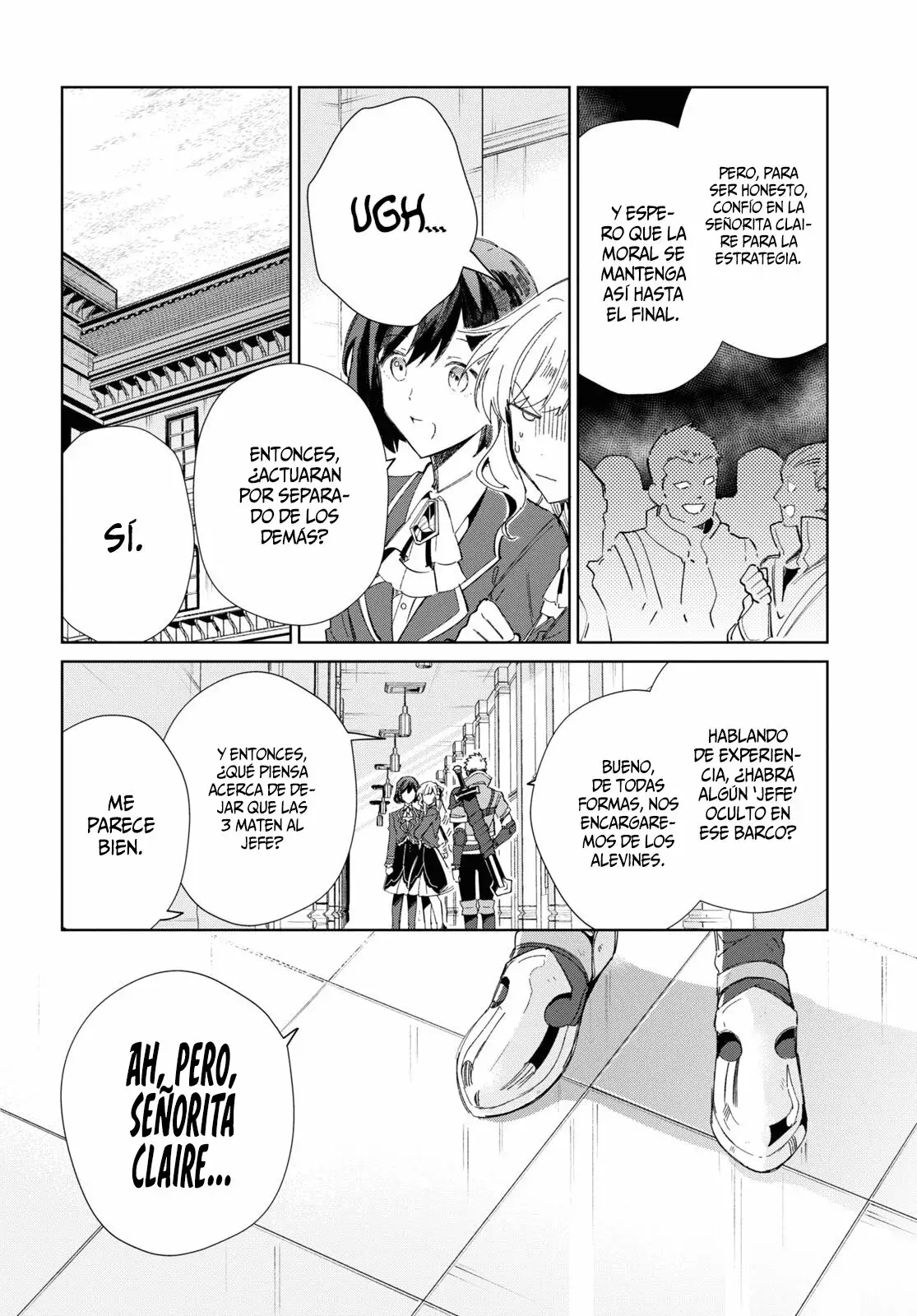 Watashi no Oshi wa Akuyaku Reijou Capitulo 28: Levantando el Espíritu de Lucha. página 25