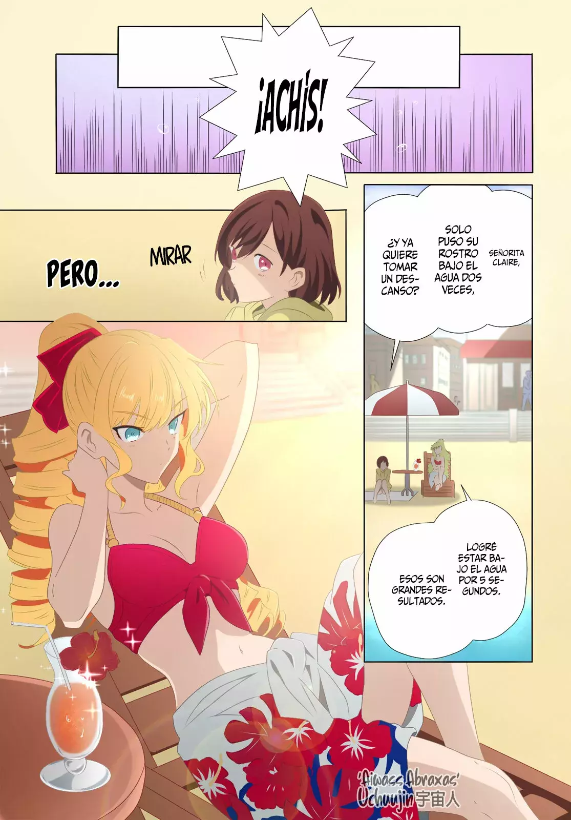 Watashi no Oshi wa Akuyaku Reijou Capitulo 28: Levantando el Espíritu de Lucha. página 7
