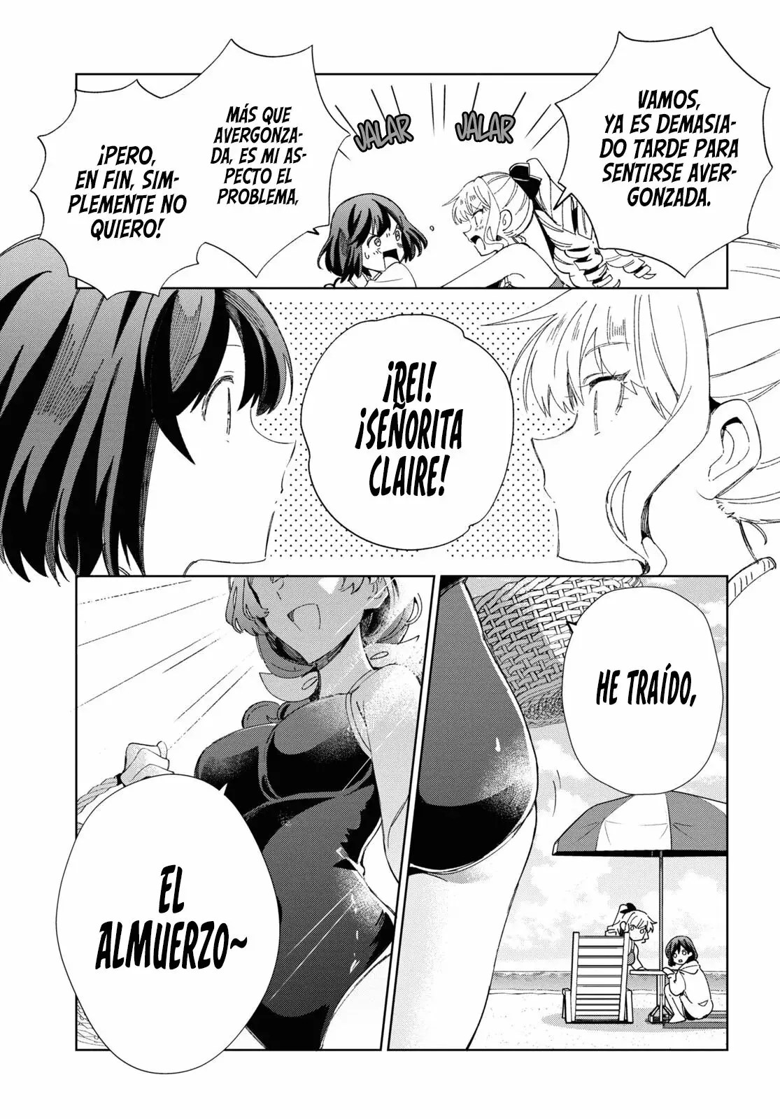 Watashi no Oshi wa Akuyaku Reijou Capitulo 28: Levantando el Espíritu de Lucha. página 9