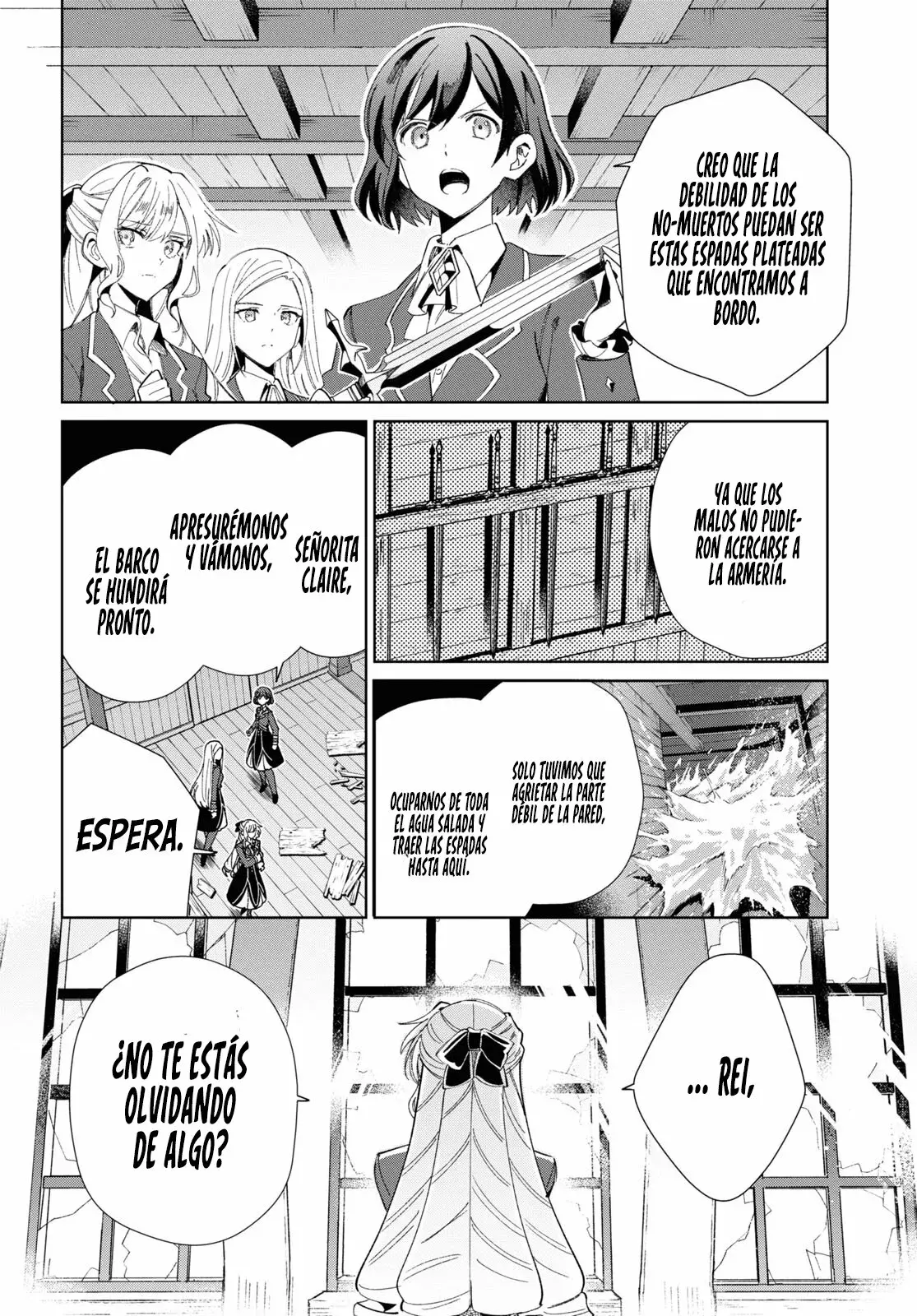Watashi no Oshi wa Akuyaku Reijou Capitulo 30: Despachando. página 36