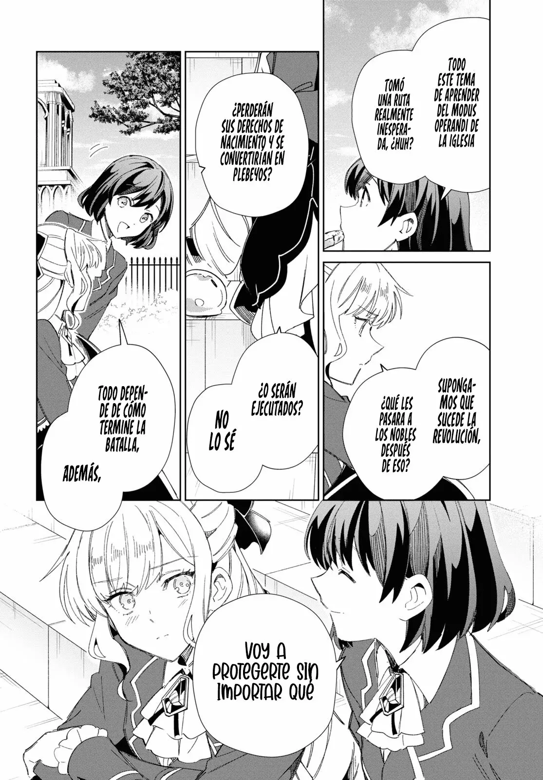 Watashi no Oshi wa Akuyaku Reijou Capitulo 31: Lily Lilium. página 32