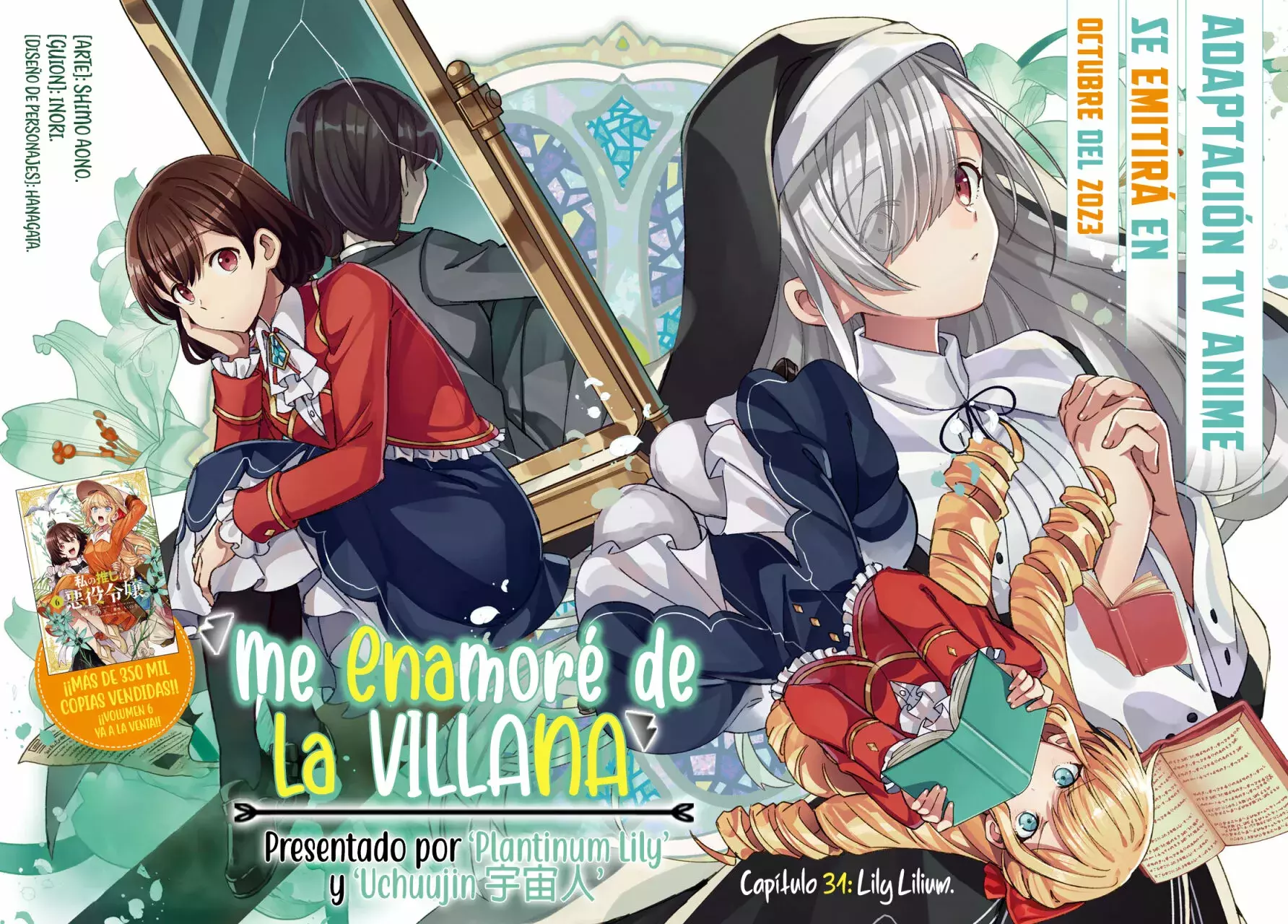 Watashi no Oshi wa Akuyaku Reijou Capitulo 31: Lily Lilium. página 8