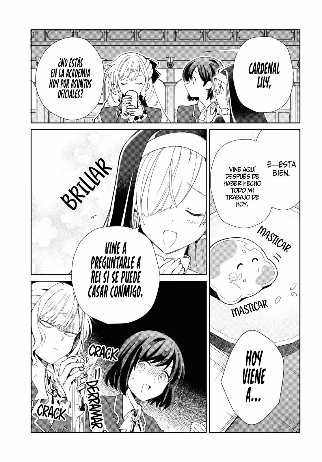 Watashi no Oshi wa Akuyaku Reijou Capitulo 32: Platica de Chicas. página 13