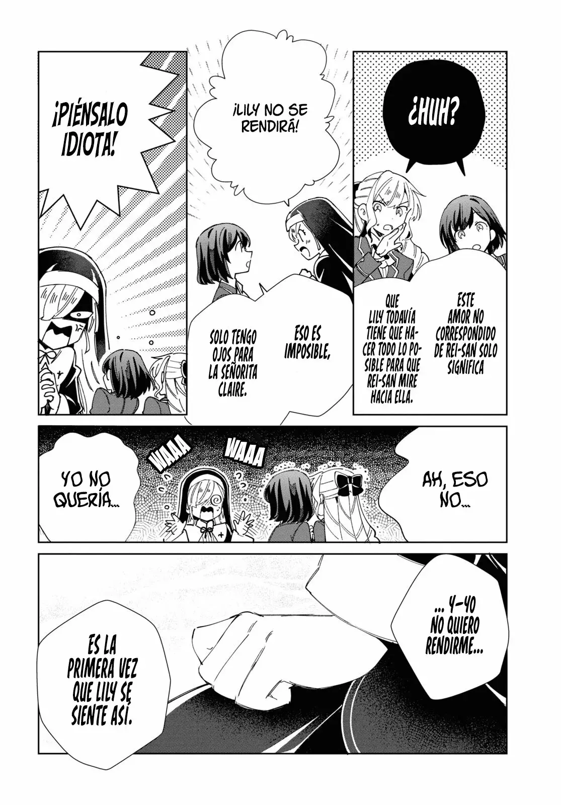Watashi no Oshi wa Akuyaku Reijou Capitulo 32: Platica de Chicas. página 18