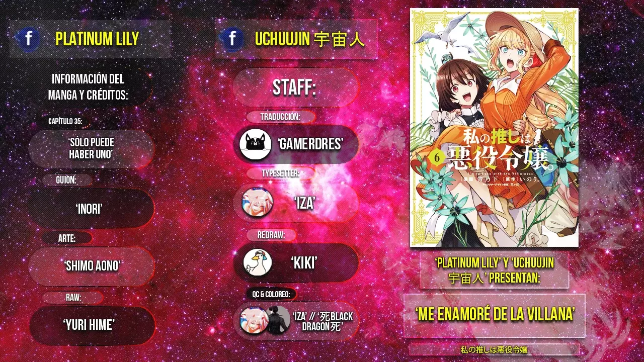 Watashi no Oshi wa Akuyaku Reijou Capitulo 35: Solo Puede Haber Uno. página 2