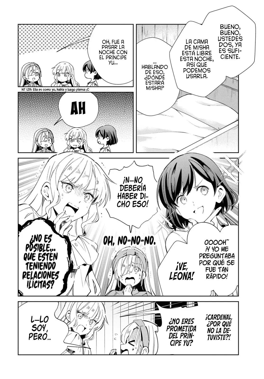 Watashi no Oshi wa Akuyaku Reijou Capitulo 35: Solo Puede Haber Uno. página 42