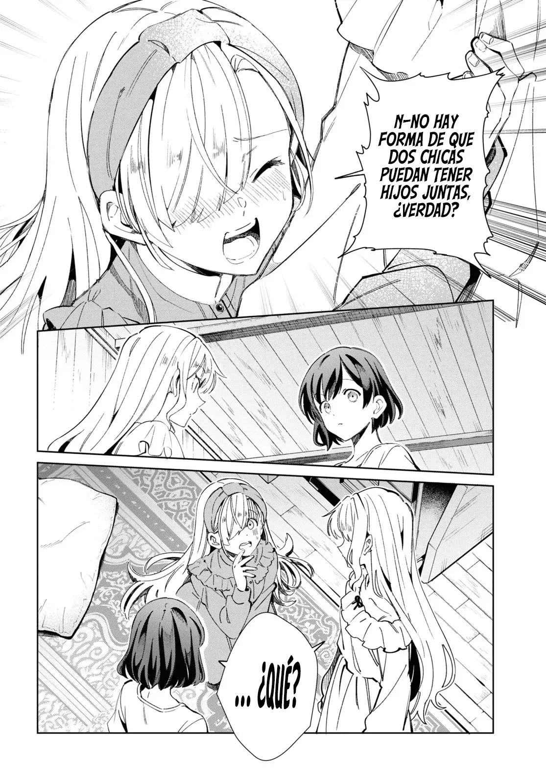 Watashi no Oshi wa Akuyaku Reijou Capitulo 35: Solo Puede Haber Uno. página 44