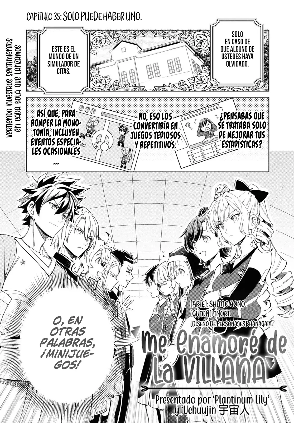 Watashi no Oshi wa Akuyaku Reijou Capitulo 35: Solo Puede Haber Uno. página 7