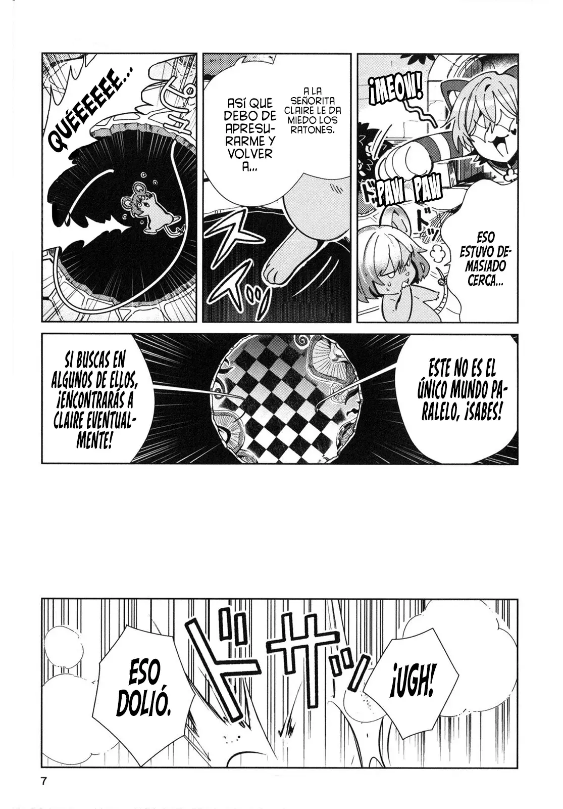 Watashi no Oshi wa Akuyaku Reijou Capitulo 36.5: Claire en el País de las Maravillas. página 10