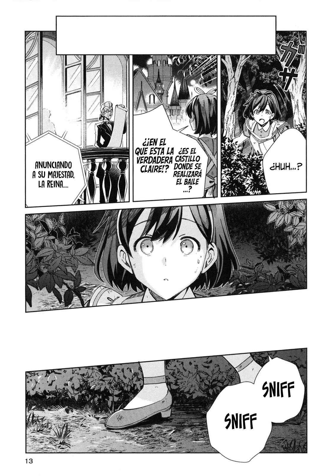 Watashi no Oshi wa Akuyaku Reijou Capitulo 36.5: Claire en el País de las Maravillas. página 14