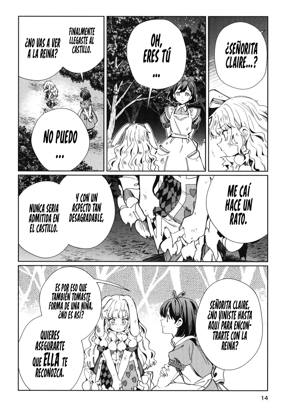 Watashi no Oshi wa Akuyaku Reijou Capitulo 36.5: Claire en el País de las Maravillas. página 15