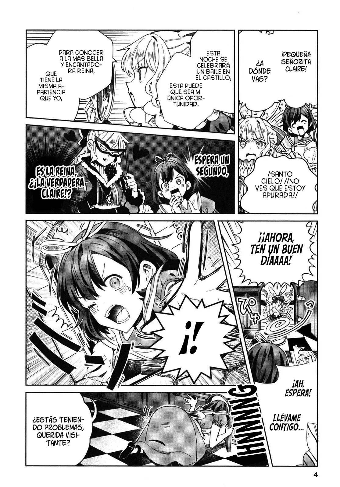Watashi no Oshi wa Akuyaku Reijou Capitulo 36.5: Claire en el País de las Maravillas. página 7