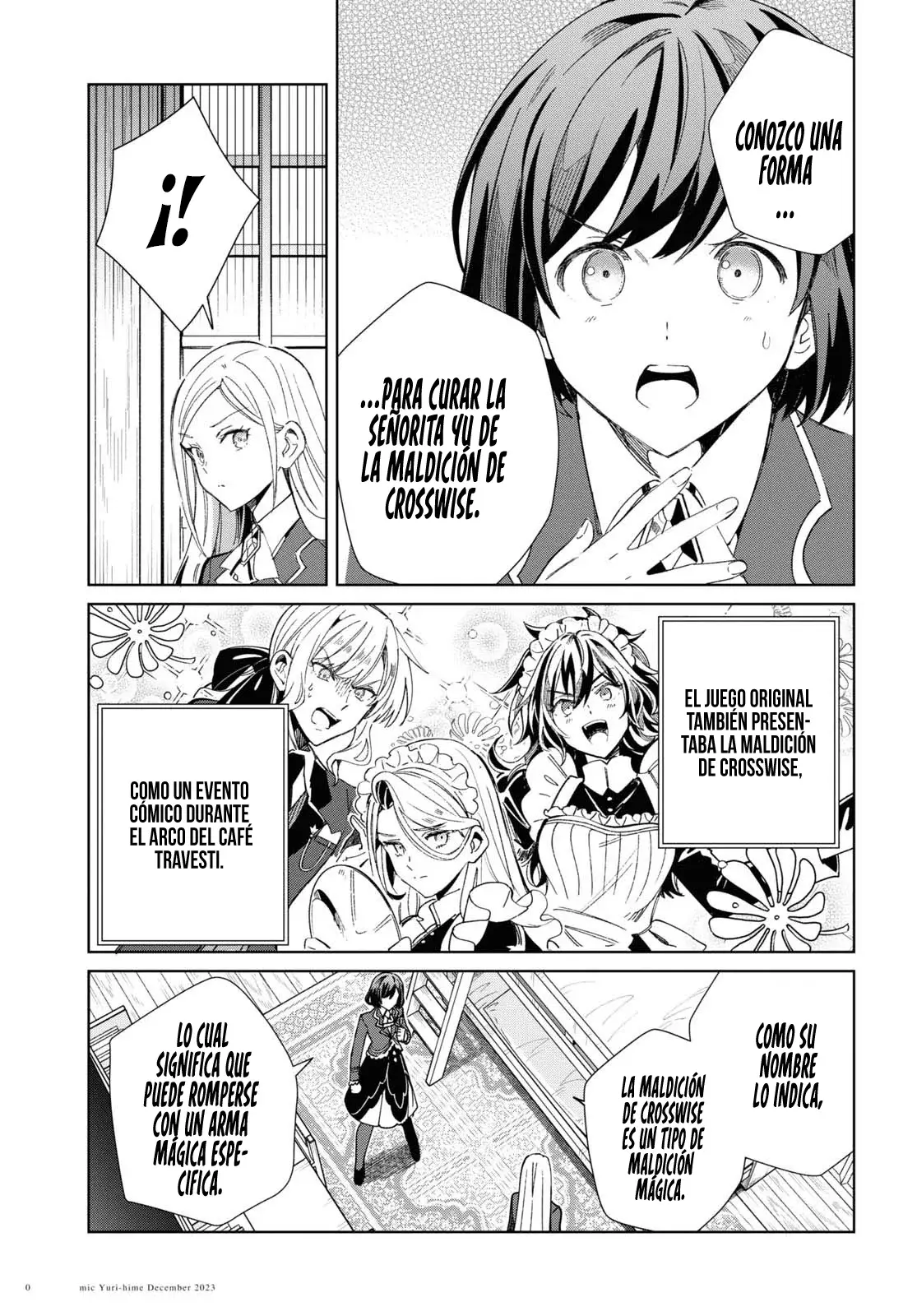 Watashi no Oshi wa Akuyaku Reijou Capitulo 36: El Secreto de Yu. página 12