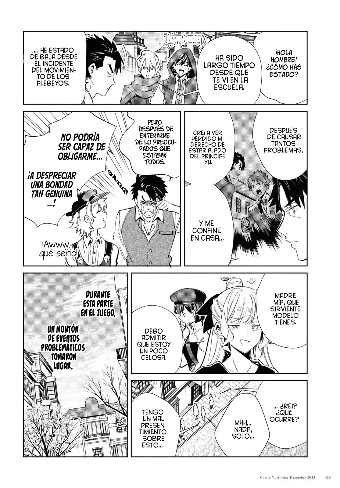 Watashi no Oshi wa Akuyaku Reijou Capitulo 36: El Secreto de Yu. página 20