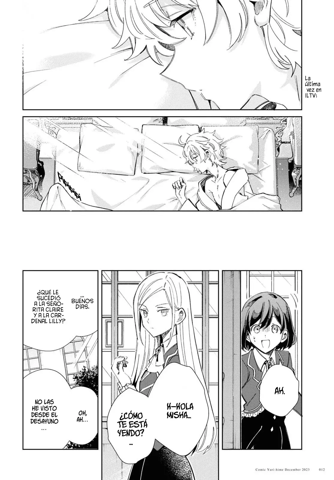 Watashi no Oshi wa Akuyaku Reijou Capitulo 36: El Secreto de Yu. página 7