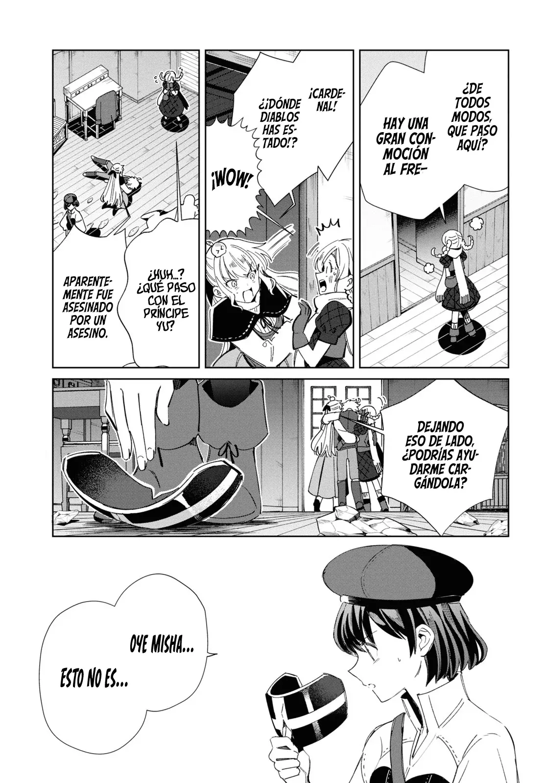 Watashi no Oshi wa Akuyaku Reijou Capitulo 37: Dudas Emergentes. página 32