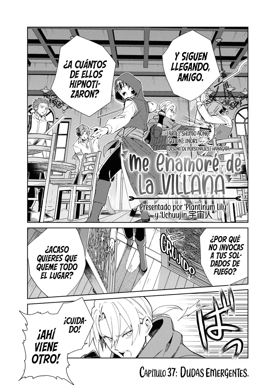 Watashi no Oshi wa Akuyaku Reijou Capitulo 37: Dudas Emergentes. página 4