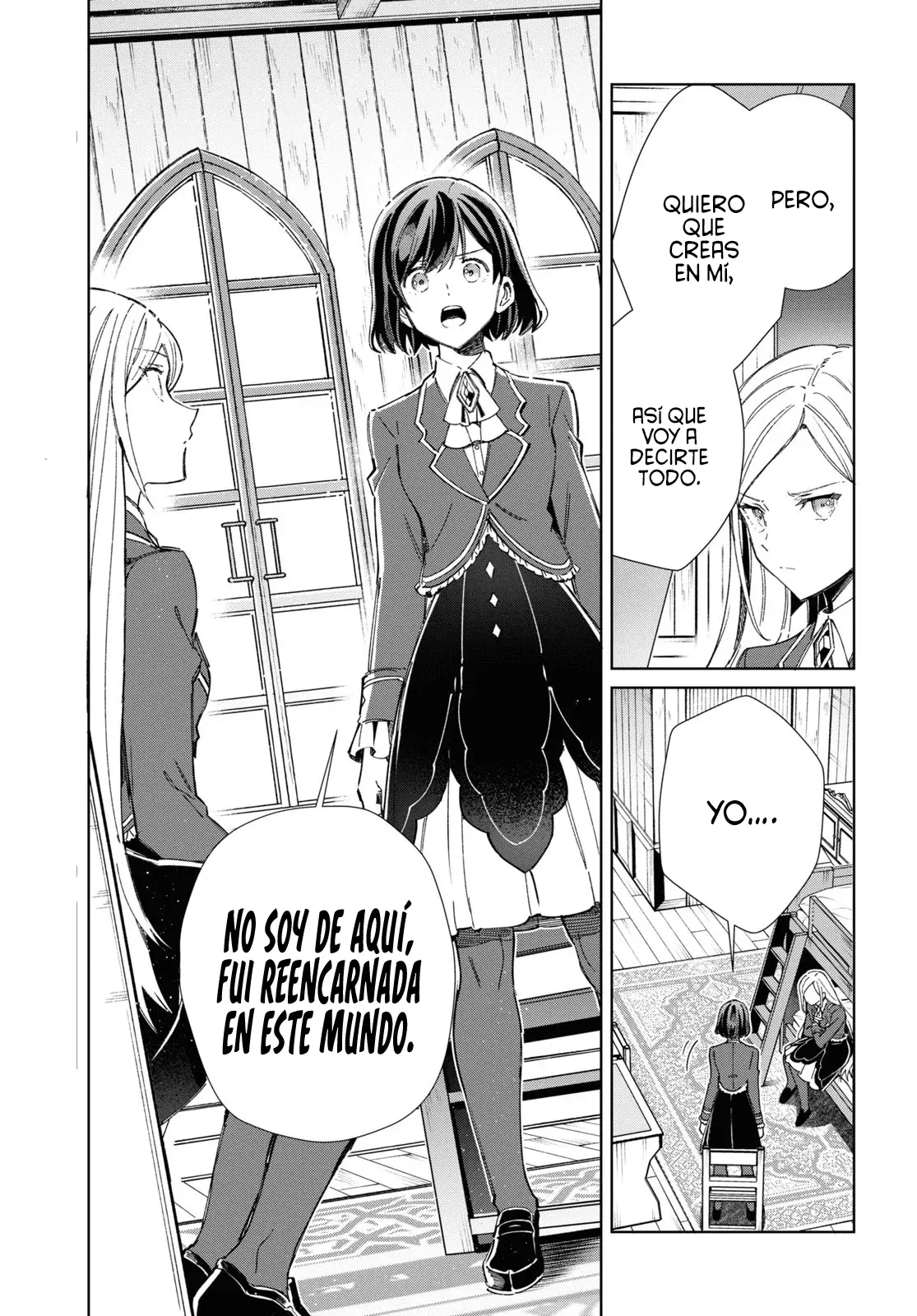 Watashi no Oshi wa Akuyaku Reijou Capitulo 39: ¿Cuál es tu Nombre? página 10