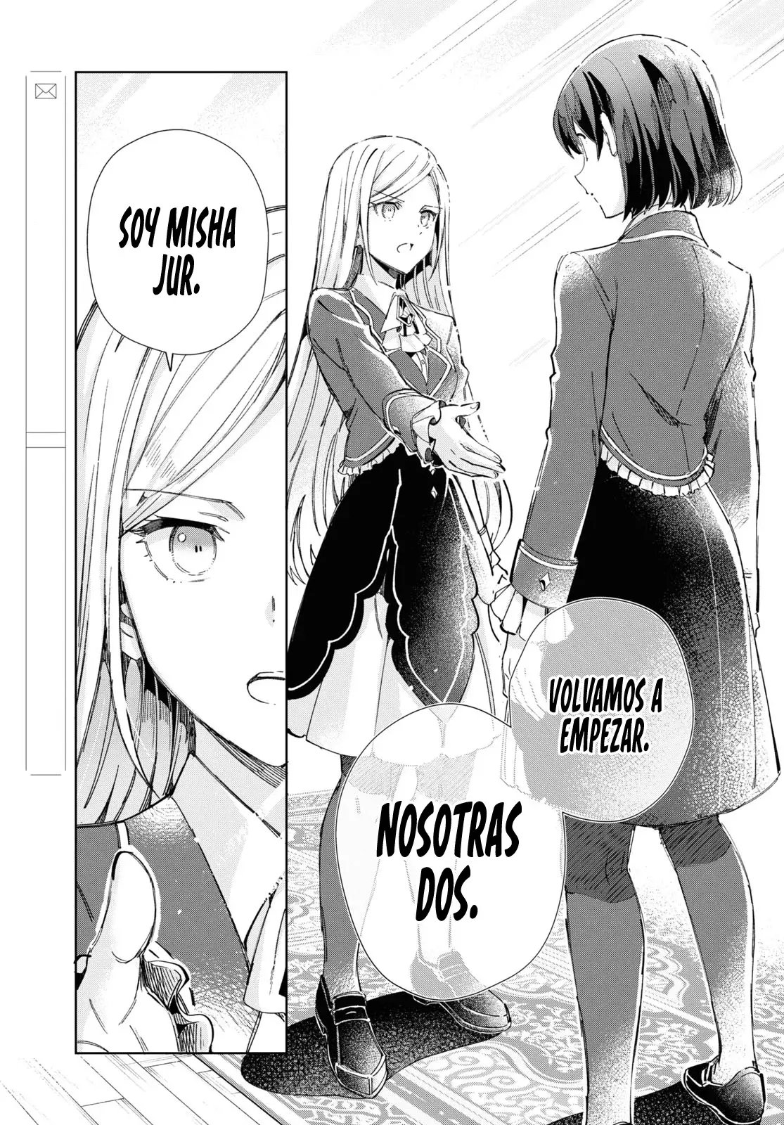 Watashi no Oshi wa Akuyaku Reijou Capitulo 39: ¿Cuál es tu Nombre? página 22