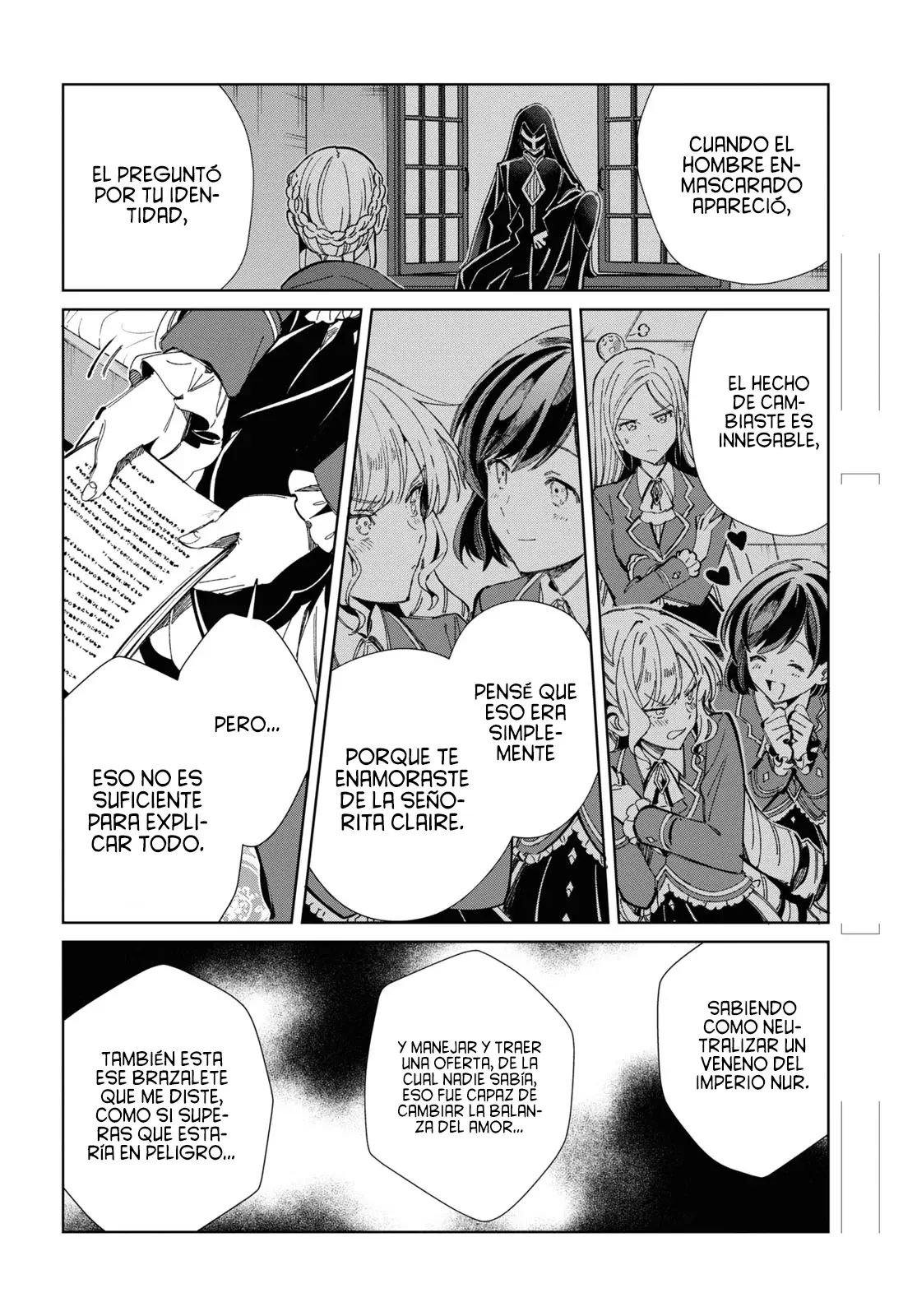 Watashi no Oshi wa Akuyaku Reijou Capitulo 39: ¿Cuál es tu Nombre? página 7